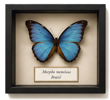 Blue Morpho Butterfly